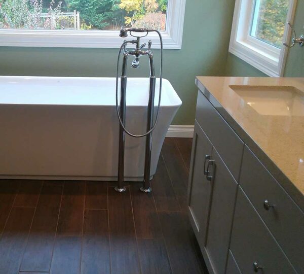 NW Portland Completed Master Bathroom