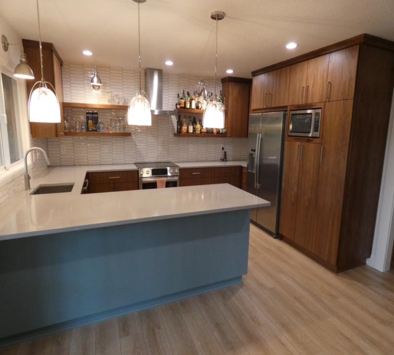 Basement Kitchen Remodeling in Tualatin