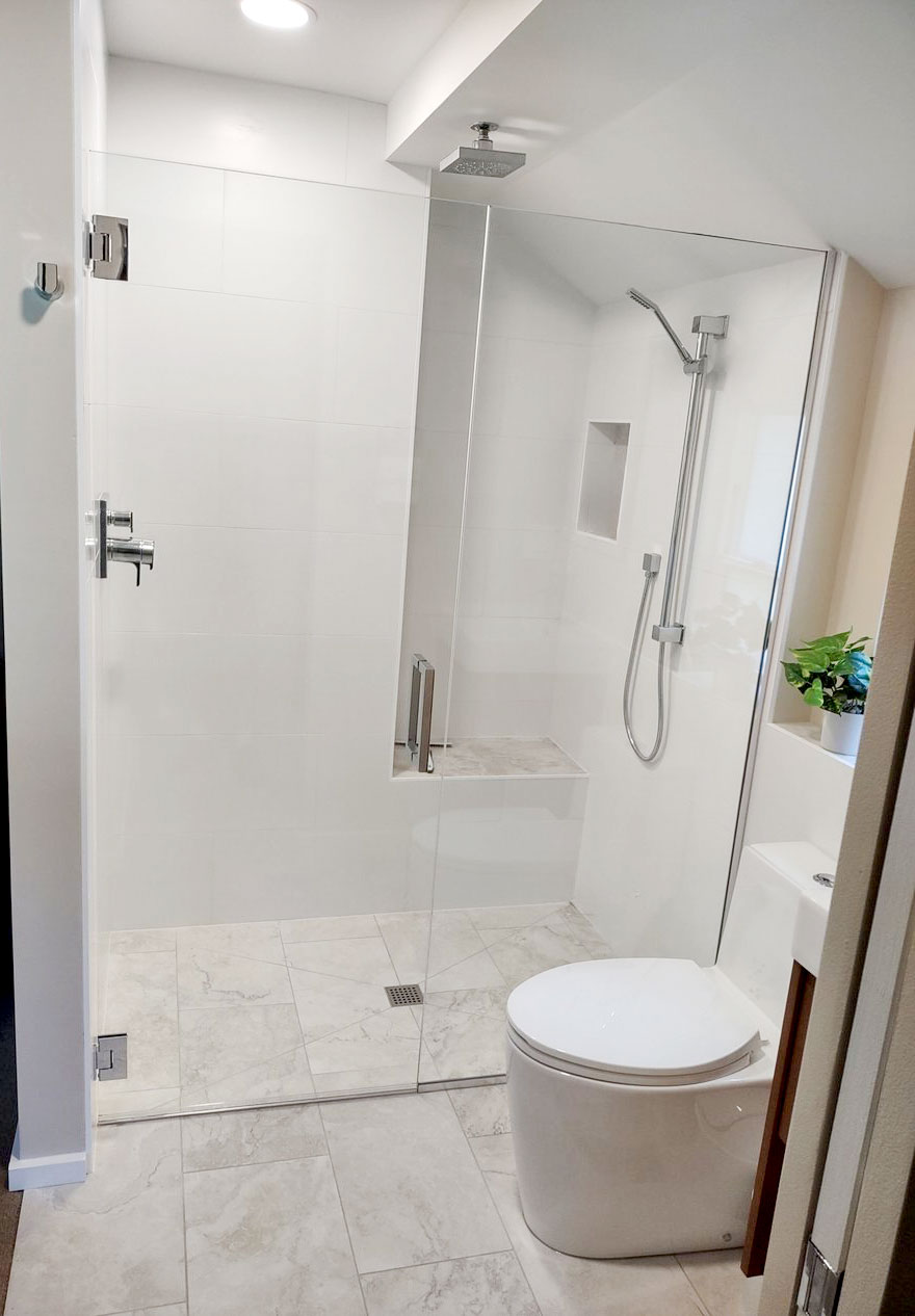 Primary Bathroom Remodel with Walk-in Shower