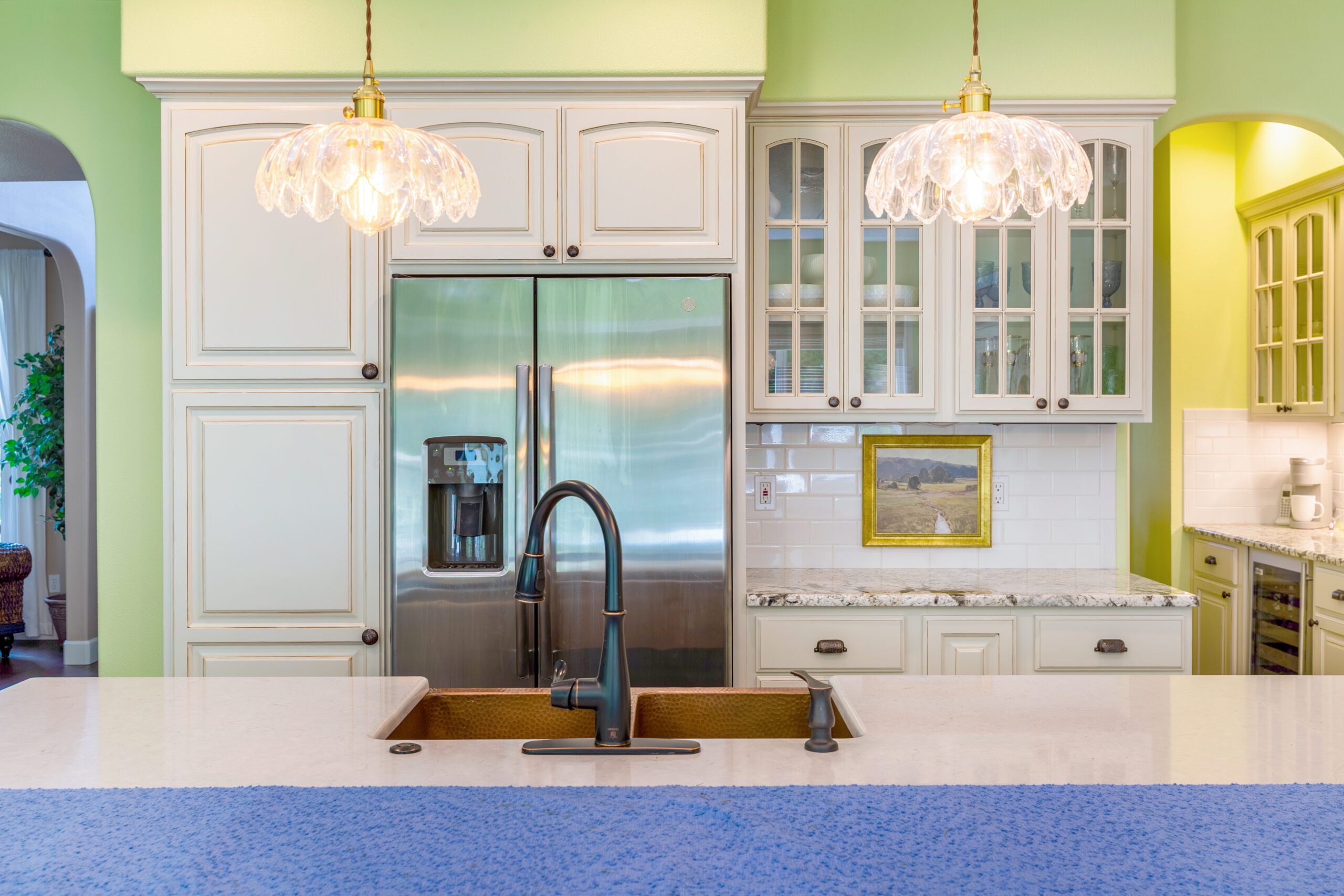 Kitchen Remodel in Tigard with Pendant Lighting