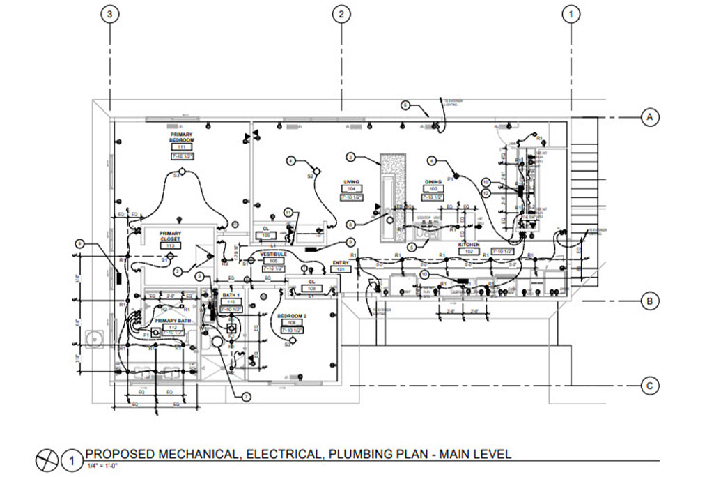 Whole Home Remodel Mechanical Electrical Plumbing Plan in Oregon Whole Home Remodel Mechanical Electrical Plumbing Plan in Oregon